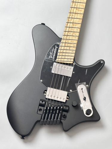 strandberg 【指板激杢個体!】 Salen Classic NX 6 Tremolo Black #C2513881【2.28kg】