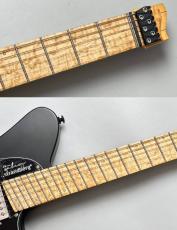 strandberg 【指板激杢個体!】 Salen Classic NX 6 Tremolo Black #C2513881【2.28kg】_9