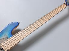 MAYONES Jabba Custom 5 Trans Jeanes Black 3 Tone Blue Burst Matt【重量4.27kg】_6