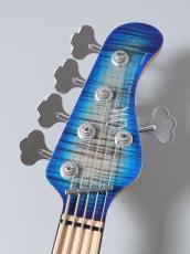 MAYONES Jabba Custom 5 Trans Jeanes Black 3 Tone Blue Burst Matt【重量4.27kg】_7