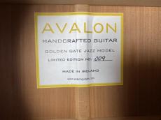 AVALON GUITARS Golden Gate Jazz nylon string_14