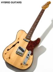 Fender Custom Shop LIMITED EDITION Knotty Pine Telecaster Thinline Roasted NOS Natural 2020_3
