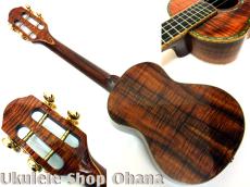 Scheurenbrand テナー4弦フルカスタム プレミアムグレードハワイアンカーリーコア PU付き #1106U8 2000年代/中古委託_2