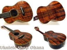 Scheurenbrand テナー4弦フルカスタム プレミアムグレードハワイアンカーリーコア PU付き #1106U8 2000年代/中古委託_3