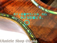 Scheurenbrand テナー4弦フルカスタム プレミアムグレードハワイアンカーリーコア PU付き #1106U8 2000年代/中古委託_14