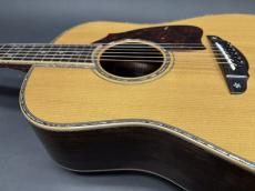 Terry's Terry TJ-100 Custom Model 2017年製 /　Abalone Head and Body Top and Side and Back Trim・Sakura Inlay・Solid Spruce Top・Solid Honduras Rosewood Side and Back・Neck heel Carving・本鼈甲 Pick guard【With Original Case】_12