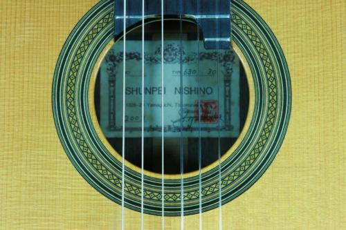 Nishino Shunpei [西野春平] NO-30/630mm　松/インディアンローズウッド　2003年