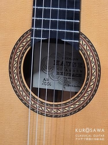Hermann Hauser ヘルマン・ハウザー3世 2004年製 Segovia 松・マダガスカルローズウッド 647mm【日本総本店2F 在庫品】