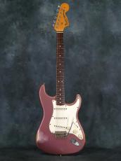 Fender Custom Shop 1969 Stratocaster Relic Burgundy Mist Metallic Abby Pickups_2