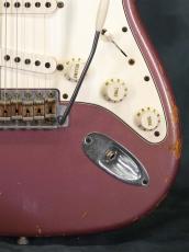 Fender Custom Shop 1969 Stratocaster Relic Burgundy Mist Metallic Abby Pickups_9