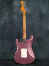 Fender Custom Shop 1969 Stratocaster Relic Burgundy Mist Metallic Abby Pickups_10