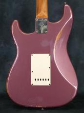 Fender Custom Shop 1969 Stratocaster Relic Burgundy Mist Metallic Abby Pickups_14