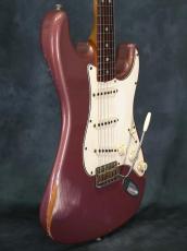 Fender Custom Shop 1969 Stratocaster Relic Burgundy Mist Metallic Abby Pickups_16