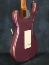 Fender Custom Shop 1969 Stratocaster Relic Burgundy Mist Metallic Abby Pickups_17