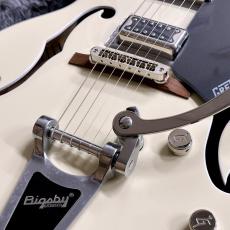 Gretsch G5420T Electromatic Classic Hollow Body Single-Cut w/Bigsby, Two-Tone Vintage White/London Grey_3