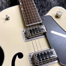 Gretsch G5420T Electromatic Classic Hollow Body Single-Cut w/Bigsby, Two-Tone Vintage White/London Grey_4