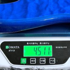 Fender FSR Made in Japan Hybrid II Jazz Bass, Maple Fingerboard, Sapphire Blue Transparent_11