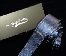 Grande uomo イタリアンレザー Indigo Metallic Slim