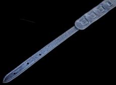 Grande uomo イタリアンレザー Indigo Metallic Narrow_4