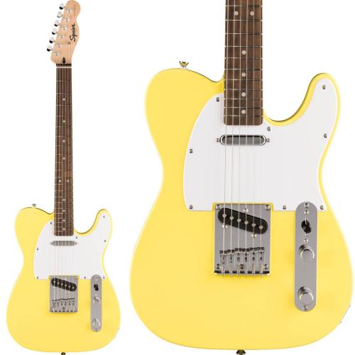 Squier Sonic Telecaster Laurel Fingerboard White Pickguard Canary Yellow テレキャスター エレキギターソニッ