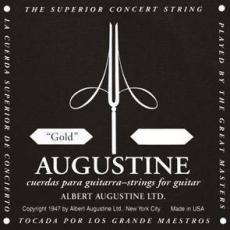 Augustine ゴールド6 クラシックギター弦 GOLD ローテンション 6弦:0445【バラ弦1本】