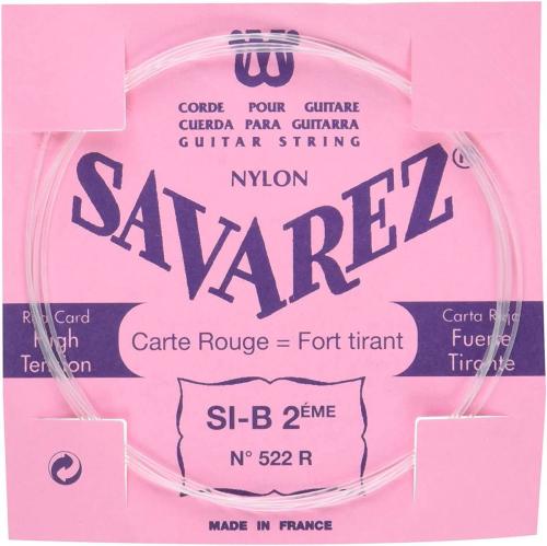 SAVAREZ 522R PNK クラシックギターバラ弦 2弦用ピンクラベル