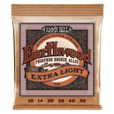 ERNIE BALL 2150 EARTHWOOD フォスファーブロンズ 10-50 エクストラライトアースウッド アコースティックギター弦