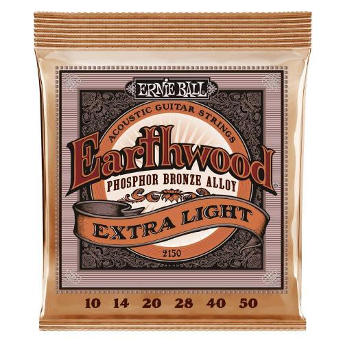 ERNIE BALL 2150 EARTHWOOD フォスファーブロンズ 10-50 エクストラライトアースウッド アコースティックギター弦