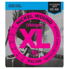 D'addario EXL150 10-46 12-String ライト12弦エレキギター弦