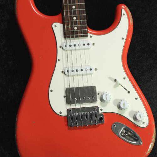 T's 【フレイムメイプルネック】ST-22 Modern-Vintage ALD/MR -Fiesta Red- Midium Relic【3.60kg】