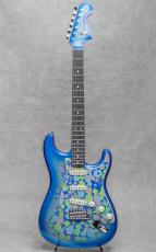 Fender Custom Shop 2024 LTD 1968 Blue Flower Stratocaster Journeyman Relic CC Hardware / 2024_2
