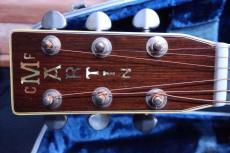 Martin D-45 / Vertical Logo・Original Grover Gold Peg・Solid Abalone Trim & Rosette・German Spruce Top・Rosewood Side and Back・Mahogany Neck・Square Rod・Non-Scalloped X Brace【With Original Blue Hard Case】   1974年_7