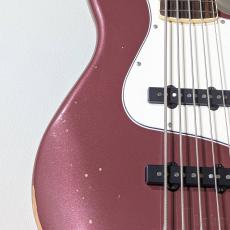 J.W.Black Guitars JWB-JP-JB V ALD -Burgundy Mist Metallic w/Aged- #25049【4.08kg】_10