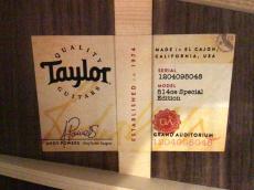 Taylor 814ce Special Edition Shade Edge Burst_10