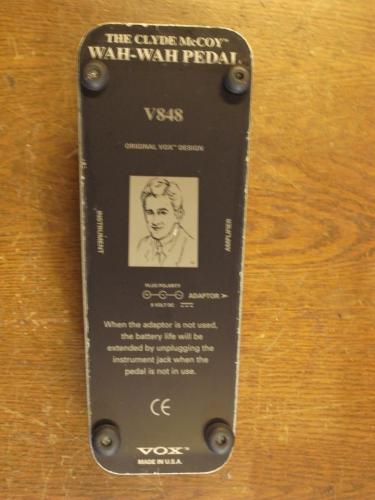 VOX V848 CLYDE McCOY WAH