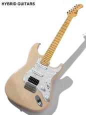 Combat Stratocaster with Bare Knuckle White Blonde_3