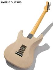 Combat Stratocaster with Bare Knuckle White Blonde_4