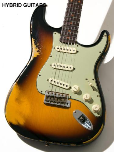 Fender Custom Shop 1960 Stratocaster Heavy Relic Faded Aged 3CSB 2022