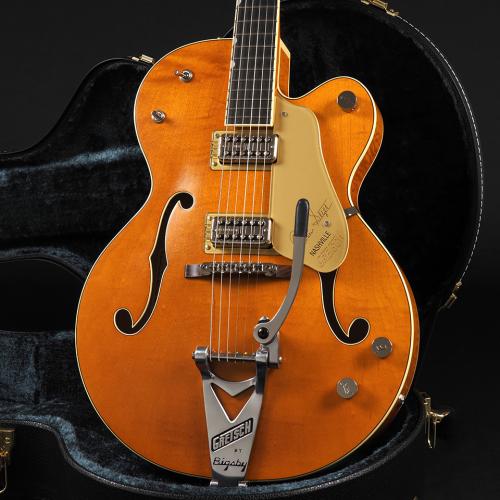 Gretsch G6120T-BSSMK Brian Setzer Signature Nashville Hollow Body '59 "Smoke" with Bigsby Ebony Fingerboard Smoke Orange