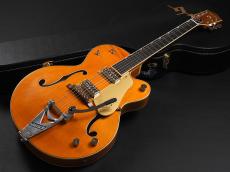 Gretsch G6120T-BSSMK Brian Setzer Signature Nashville Hollow Body '59 "Smoke" with Bigsby Ebony Fingerboard Smoke Orange_2