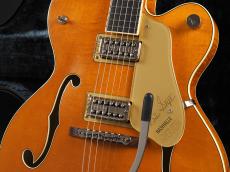 Gretsch G6120T-BSSMK Brian Setzer Signature Nashville Hollow Body '59 "Smoke" with Bigsby Ebony Fingerboard Smoke Orange_5