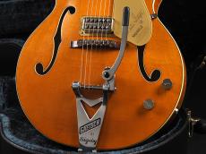 Gretsch G6120T-BSSMK Brian Setzer Signature Nashville Hollow Body '59 "Smoke" with Bigsby Ebony Fingerboard Smoke Orange_6