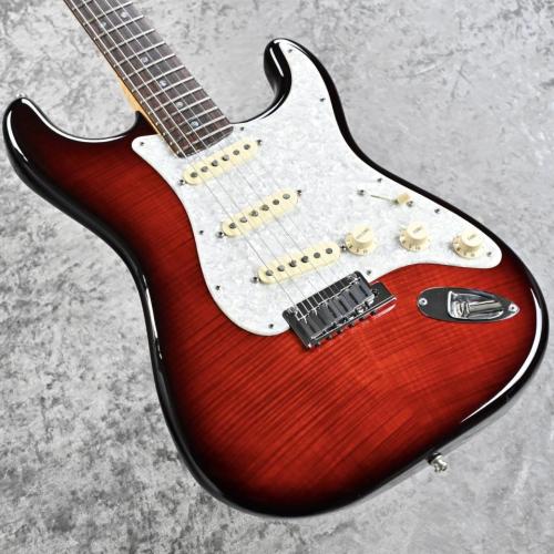 Fender Custom Shop 【2017年製美品中古】MBS Flame Maple Top Stratocaster -Trans Red- Built by Yuriy Shishkov ≒3.50kg