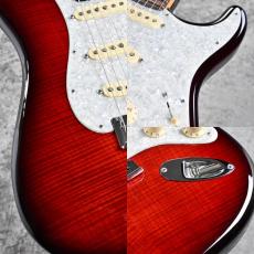Fender Custom Shop 【2017年製美品中古】MBS Flame Maple Top Stratocaster -Trans Red- Built by Yuriy Shishkov ≒3.50kg_3