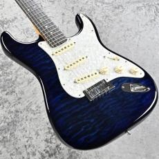 Fender Custom Shop 【2017年製美品中古】Master Build Quilt Maple Top Stratocaster -Sapphire Blue Trans- ≒3.42kg