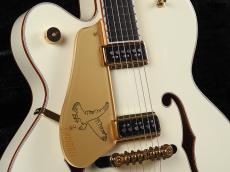 Gretsch G6136-55 Vintage Select Limited Edition ‘55 Falcon Hollow Body with Cadillac Tailpiece Left-Handed ~Vintage White Lacquer~_5