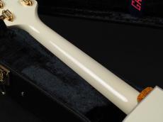 Gretsch G6136-55 Vintage Select Limited Edition ‘55 Falcon Hollow Body with Cadillac Tailpiece Left-Handed ~Vintage White Lacquer~_11