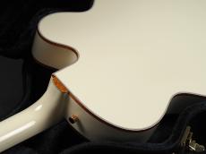 Gretsch G6136-55 Vintage Select Limited Edition ‘55 Falcon Hollow Body with Cadillac Tailpiece Left-Handed ~Vintage White Lacquer~_12