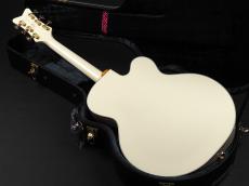 Gretsch G6136-55 Vintage Select Limited Edition ‘55 Falcon Hollow Body with Cadillac Tailpiece Left-Handed ~Vintage White Lacquer~_13