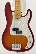 Fender American Professional Precision Bass, Maple Fingerboard, Aged Cherry Burst
